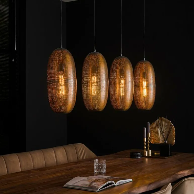 Suspension Cosmic Ancien, 4 lumières