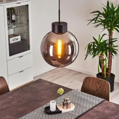 Suspension Cumuato Noir, 1 lumière