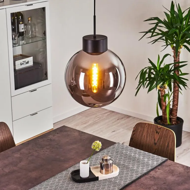 Suspension Cumuato Noir, 1 lumière