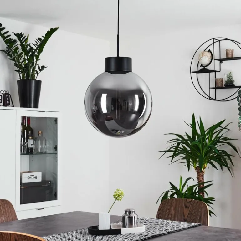 Suspension Cumuato Noir, 1 lumière