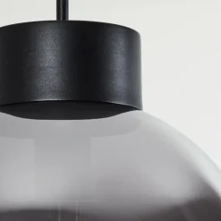 Suspension Cumuato Noir, 1 lumière