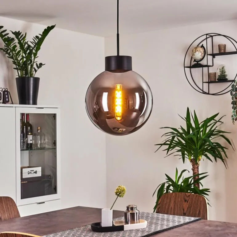 Suspension Cumuato Noir, 1 lumière