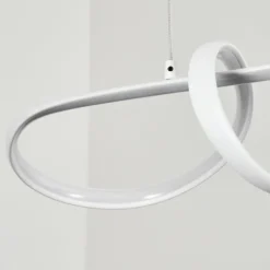 Suspension Dauntey LED Blanc, 1 lumière