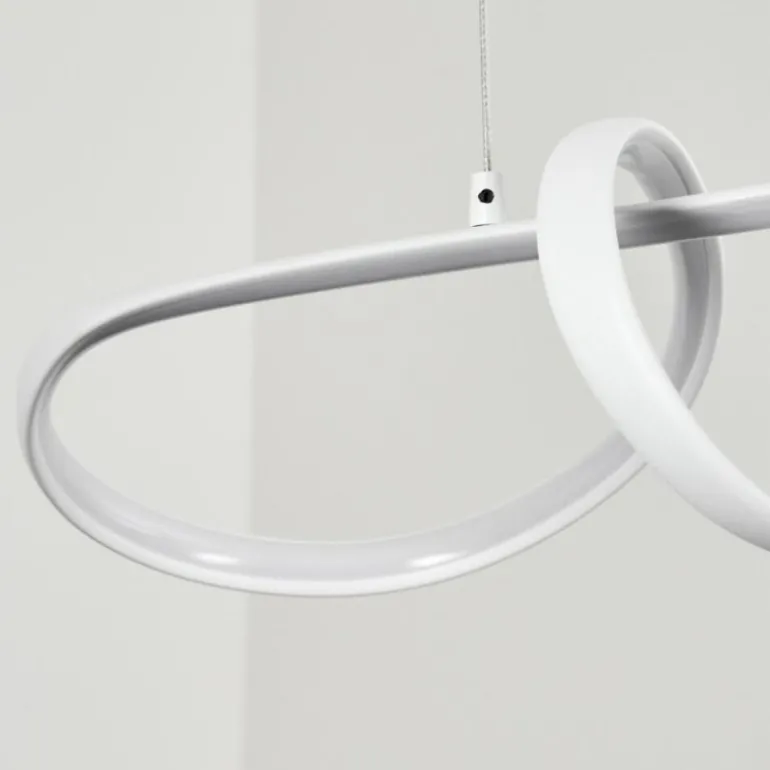 Suspension Dauntey LED Blanc, 1 lumière