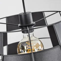 Suspension Daynard Noir, 1 lumière