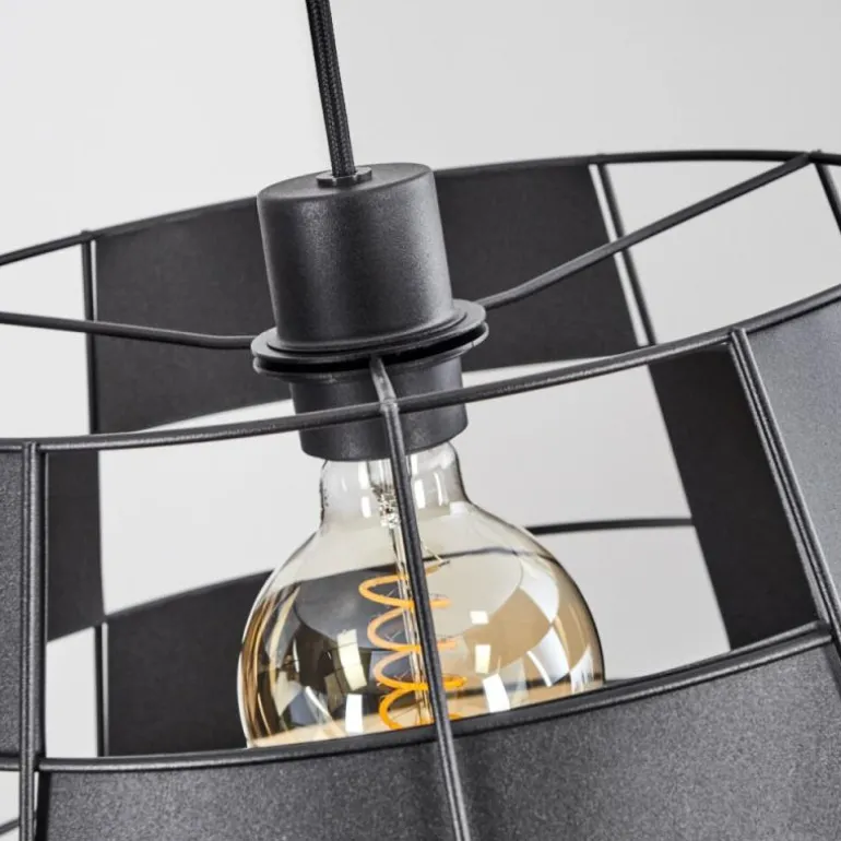 Suspension Daynard Noir, 1 lumière