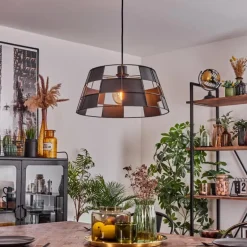 Suspension Daynard Noir, 1 lumière