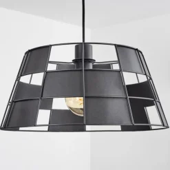 Suspension Daynard Noir, 1 lumière