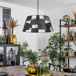 Suspension Daynard Noir, 1 lumière