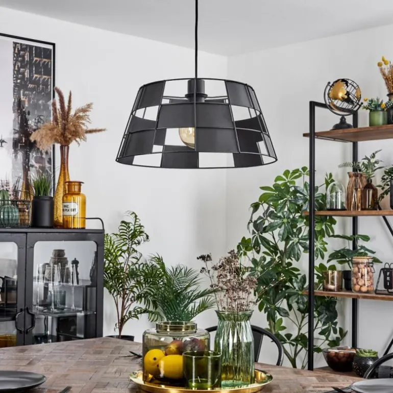 Suspension Daynard Noir, 1 lumière