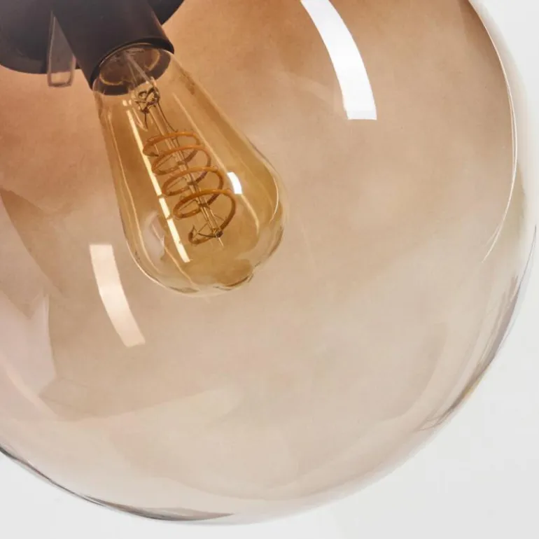 Suspension Degevos Brun, 1 lumière