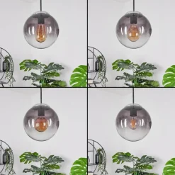 Suspension Degevos Chrome, 1 lumière