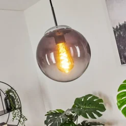 Suspension Degevos Chrome, 1 lumière