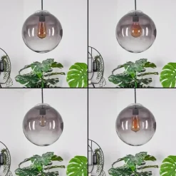 Suspension Degevos Chrome, 1 lumière