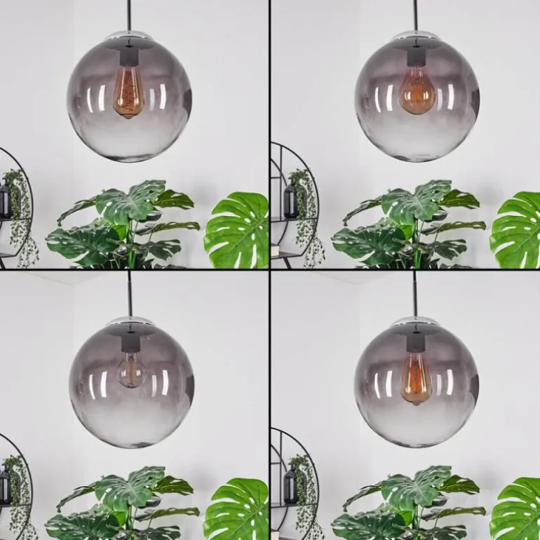 Suspension Degevos Chrome, 1 lumière