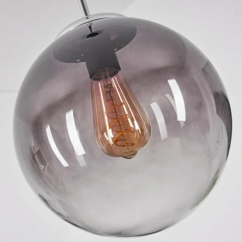 Suspension Degevos Chrome, 1 lumière