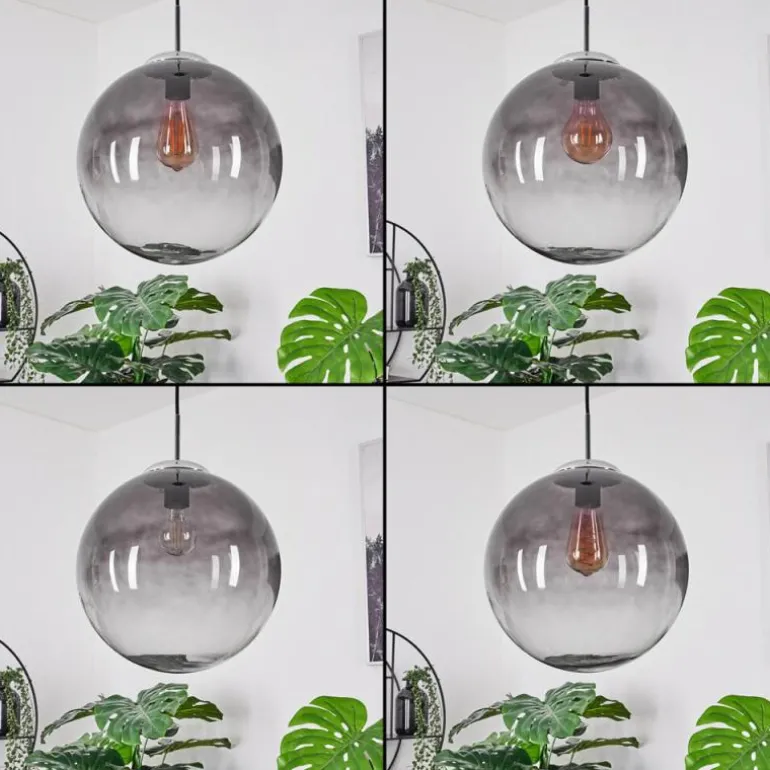 Suspension Degevos Chrome, 1 lumière