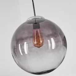 Suspension Degevos Chrome, 1 lumière