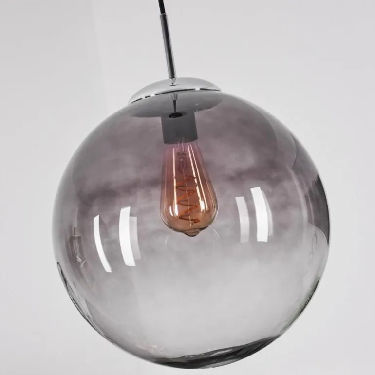 Suspension Degevos Chrome, 1 lumière