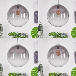 Suspension Degevos Chrome, 1 lumière