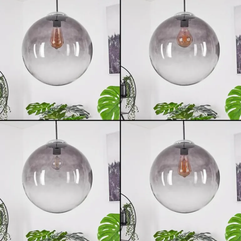 Suspension Degevos Chrome, 1 lumière