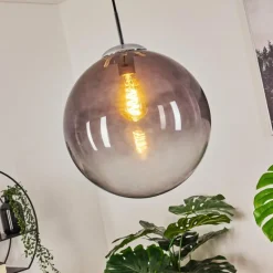 Suspension Degevos Chrome, 1 lumière