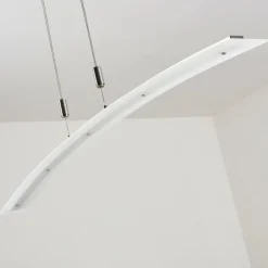 Suspension Delaware LED Argenté, 1 lumière