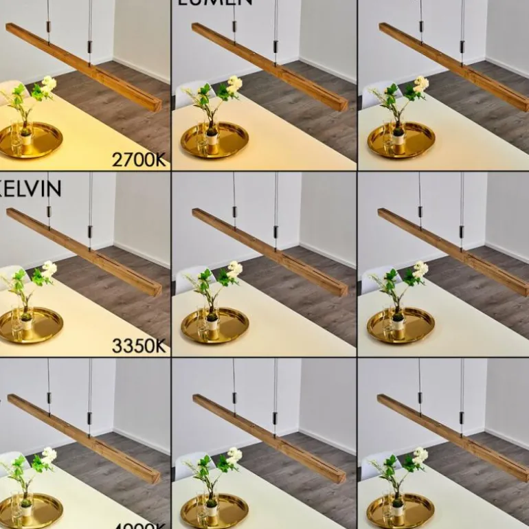 Suspension Deshka LED Argenté, 1 lumière