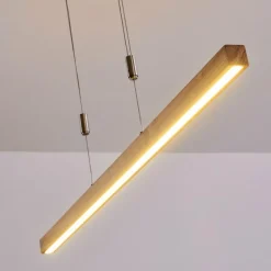 Suspension Deshka LED Argenté, 1 lumière