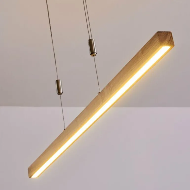 Suspension Deshka LED Argenté, 1 lumière