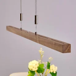 Suspension Deshka LED Argenté, 1 lumière