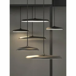Suspension Design For The People by Nordlux ARTIST25 LED Noir, 1 lumière