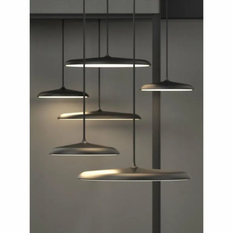 Suspension Design For The People by Nordlux ARTIST25 LED Noir, 1 lumière