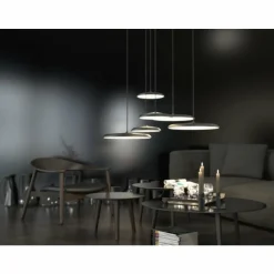 Suspension Design For The People by Nordlux Artist40 LED Noir, 1 lumière