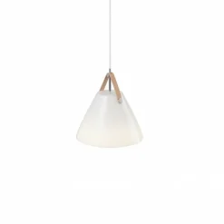 Suspension Design For The People by Nordlux STRAP27 Blanc, 1 lumière