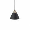 Suspension Design For The People by Nordlux STRAP27 Noir, 1 lumière