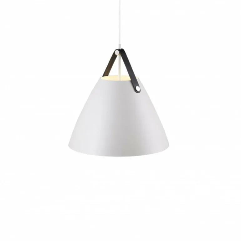 Suspension Design For The People by Nordlux STRAP36 Blanc, 1 lumière