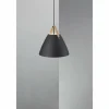 Suspension Design For The People by Nordlux STRAP36 Noir, 1 lumière