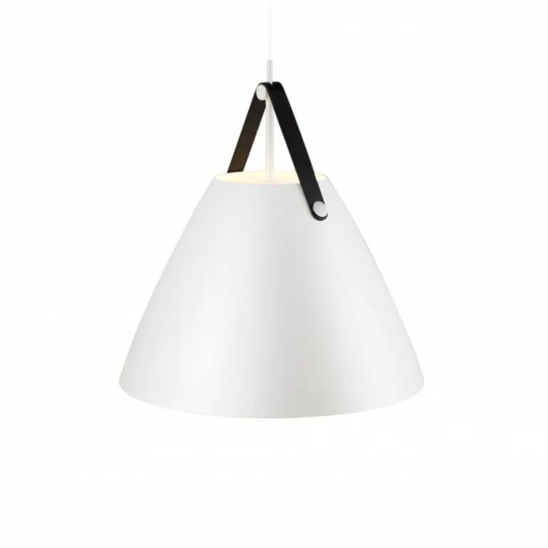 Suspension Design For The People by Nordlux STRAP48 Blanc, 1 lumière