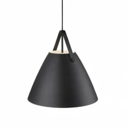 Suspension Design For The People by Nordlux STRAP48 Noir, 1 lumière