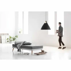 Suspension Design For The People by Nordlux STRAP Noir, 1 lumière