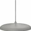 Suspension Design For The People by Nordlux Artist LED Gris, 1 lumière