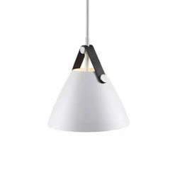 Suspension Design For The People by Nordlux Strap Blanc, 1 lumière
