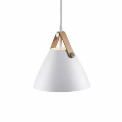 Suspension Design For The People by Nordlux Strap Blanc, 1 lumière