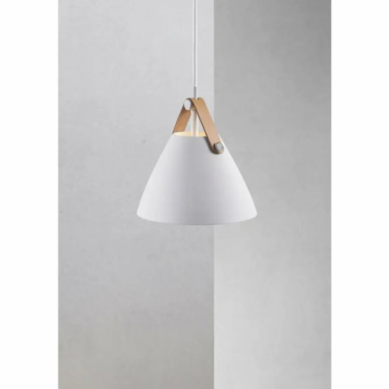 Suspension Design For The People by Nordlux Strap Blanc, 1 lumière