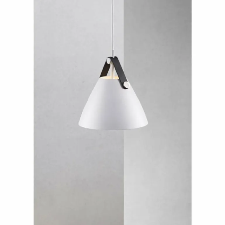 Suspension Design For The People by Nordlux Strap Blanc, 1 lumière