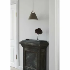 Suspension Design For The People by Nordlux STRAP Beige, 1 lumière