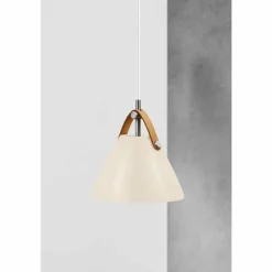 Suspension Design For The People by Nordlux STRAP Nickel mat, 1 lumière