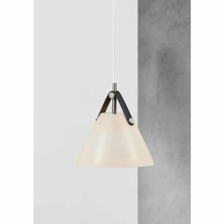 Suspension Design For The People by Nordlux STRAP Nickel mat, 1 lumière