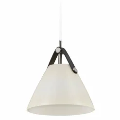 Suspension Design For The People by Nordlux STRAP Nickel mat, 1 lumière